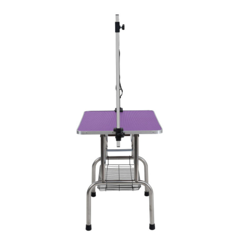 42-inch Folding Pet Grooming Table, Purple