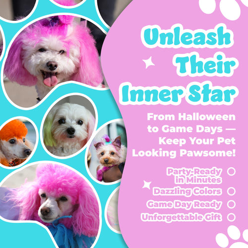 8-Color Pet Safe Temporary Hair Dye Pens