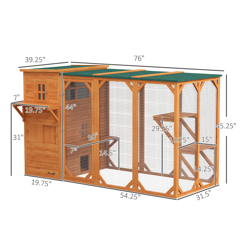 Large Outdoor Retreat for 3 Cats