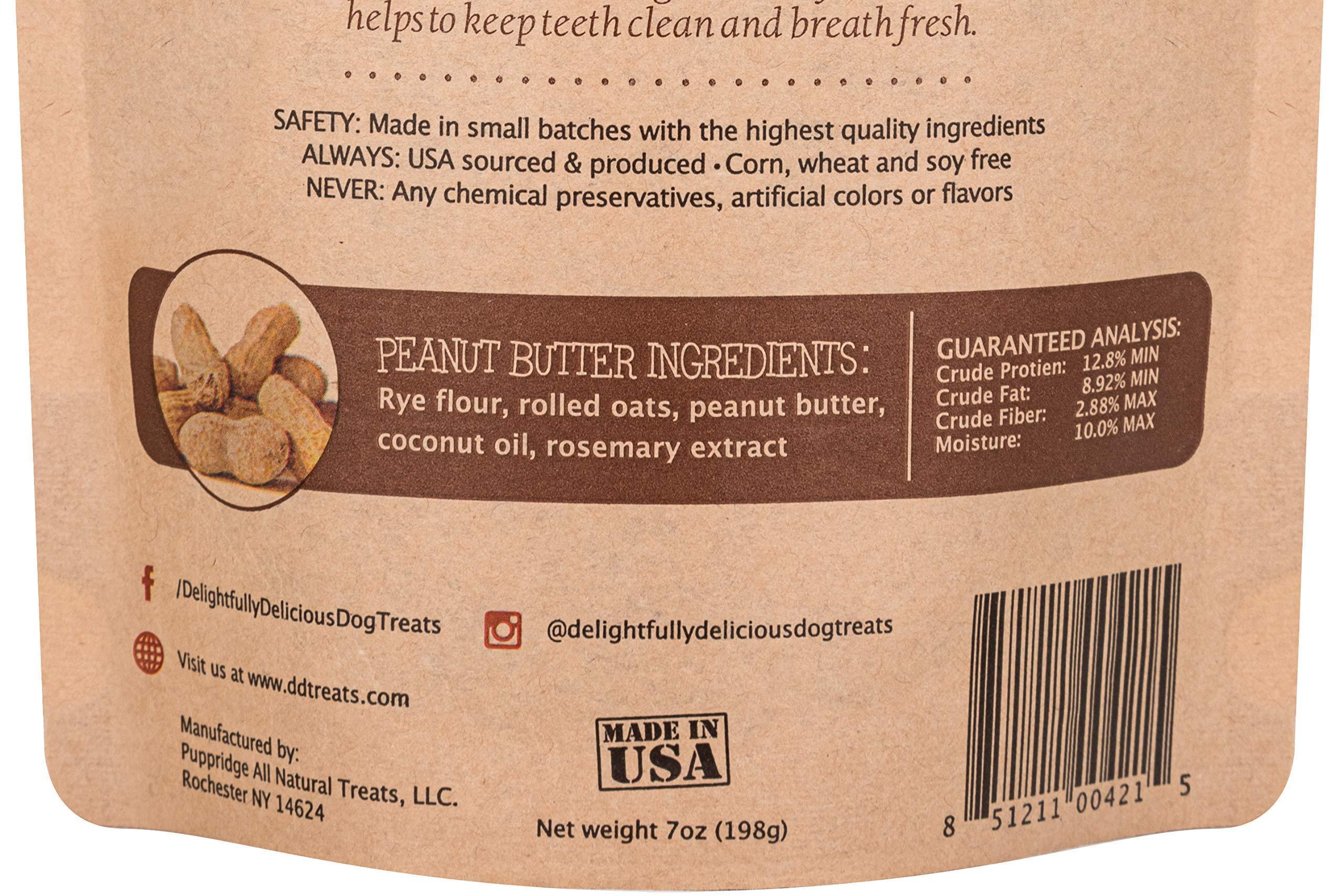 Peanut Butter Oven-Baked Dog Treats