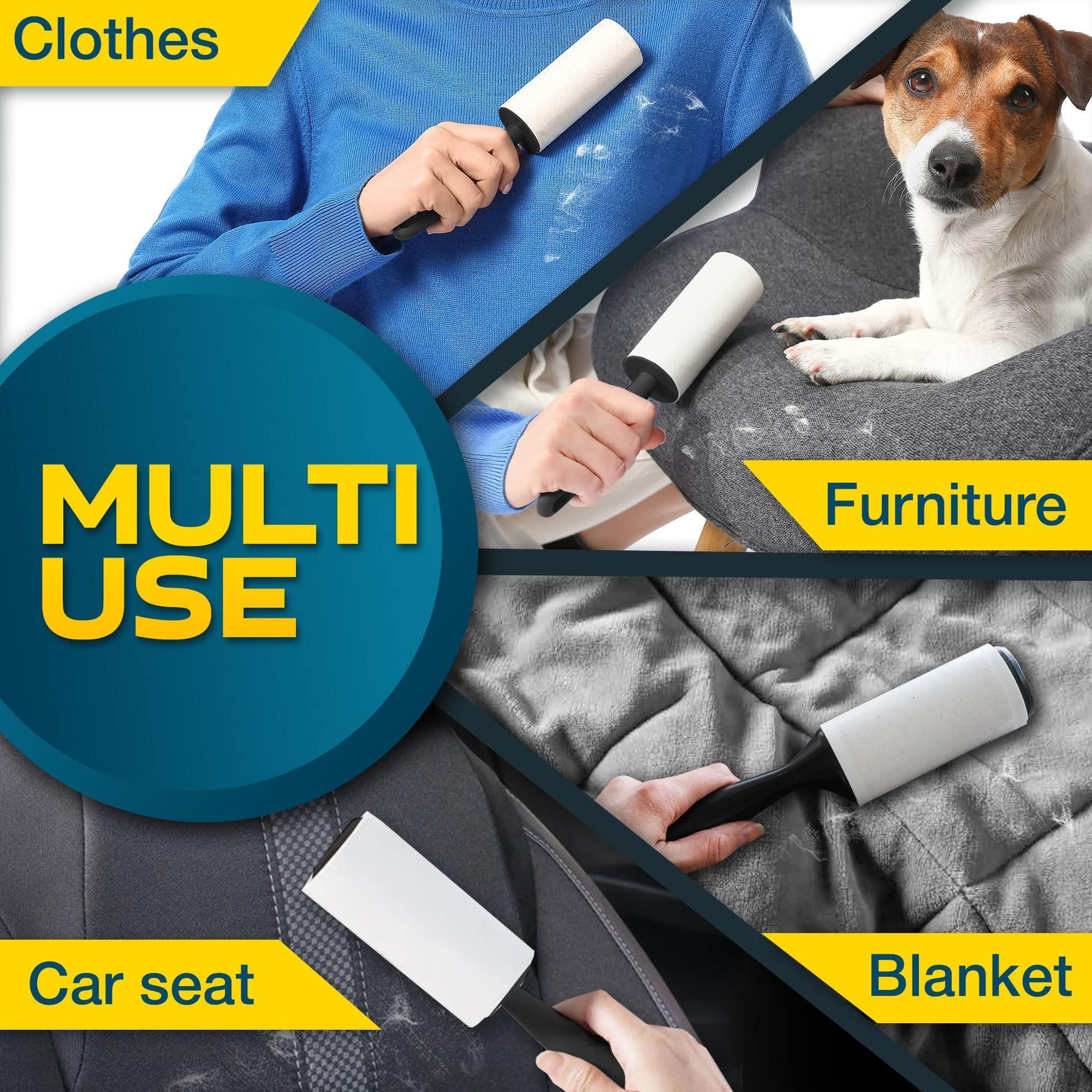Pet Hair Remover Lint Rollers, 5-Pack