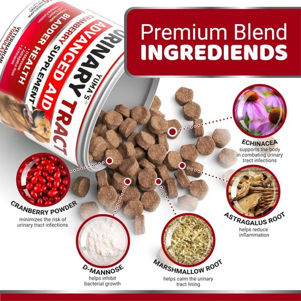 Dog Cranberry Bladder Support Chews, 170 Count