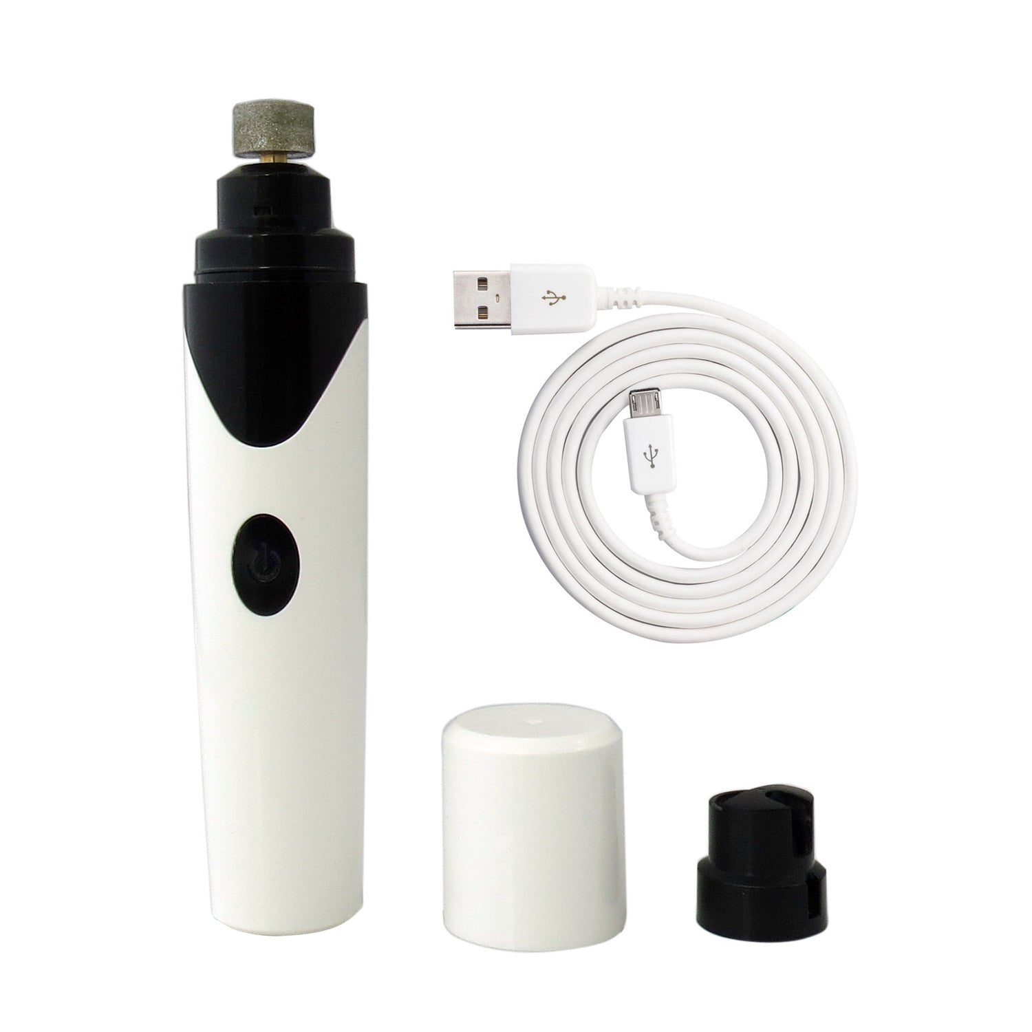 USB-Charged Pet Nail Grinder for Refined Grooming