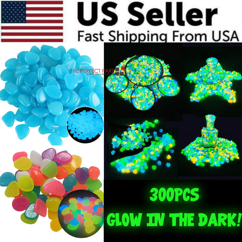 300-Count Luminous Pebbles for Patios and Aquariums