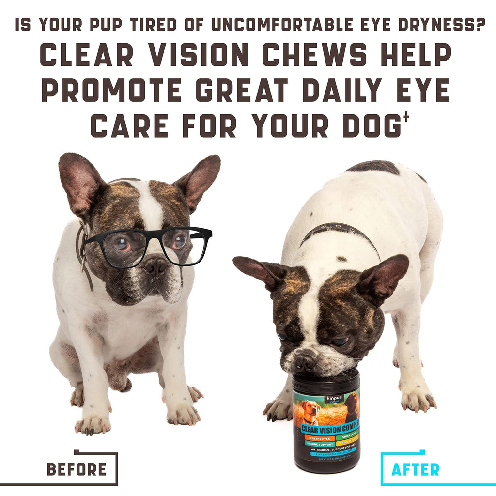 Vision & Tear Stain Supplement for Dogs, Duck