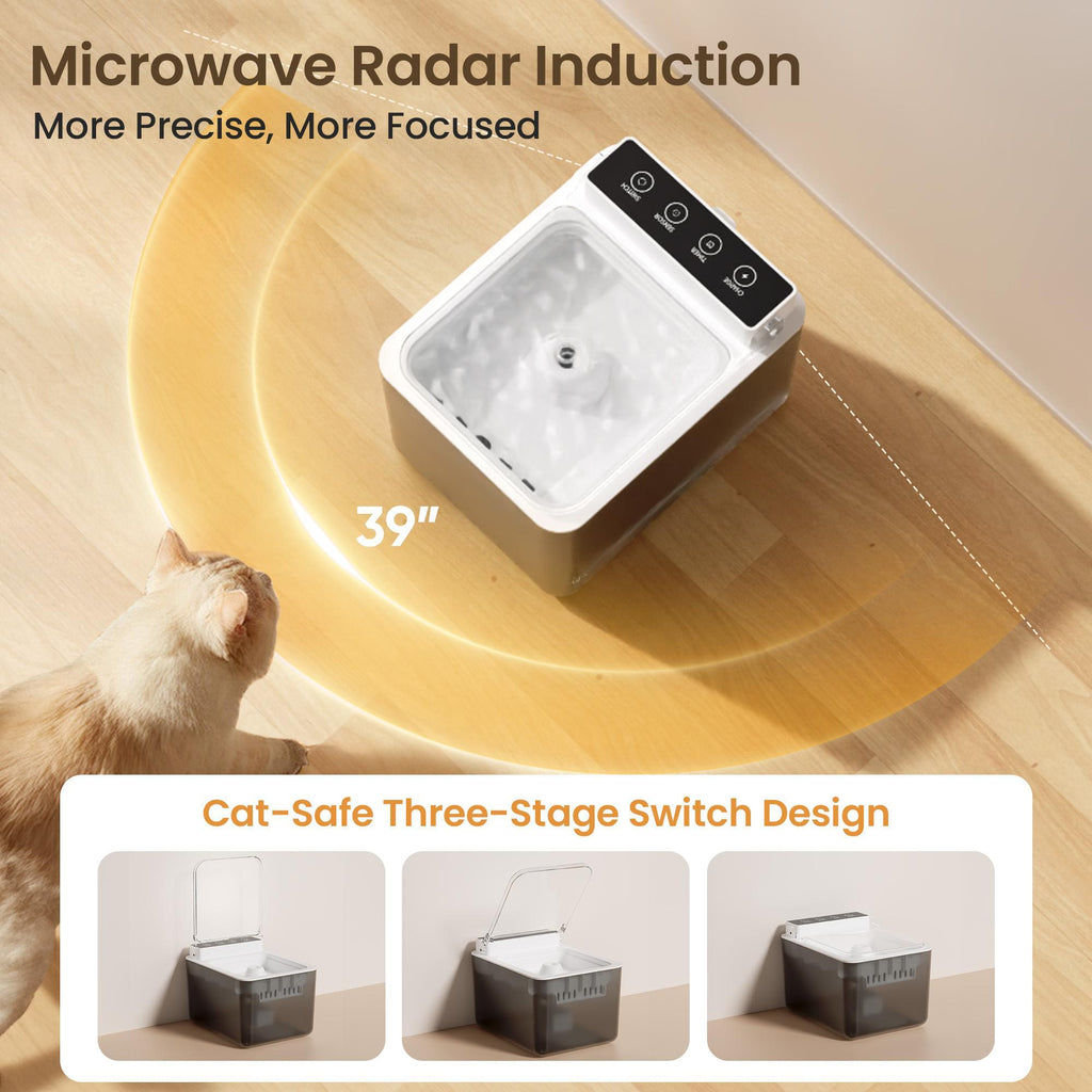 Automatic Sensing Pet Water Fountain
