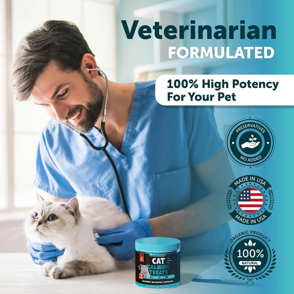 Hemp Calming Treats for Cats