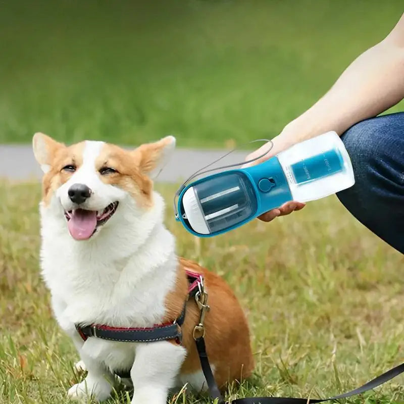 Portable Pet Hydration & Waste Solution, 3-in-1
