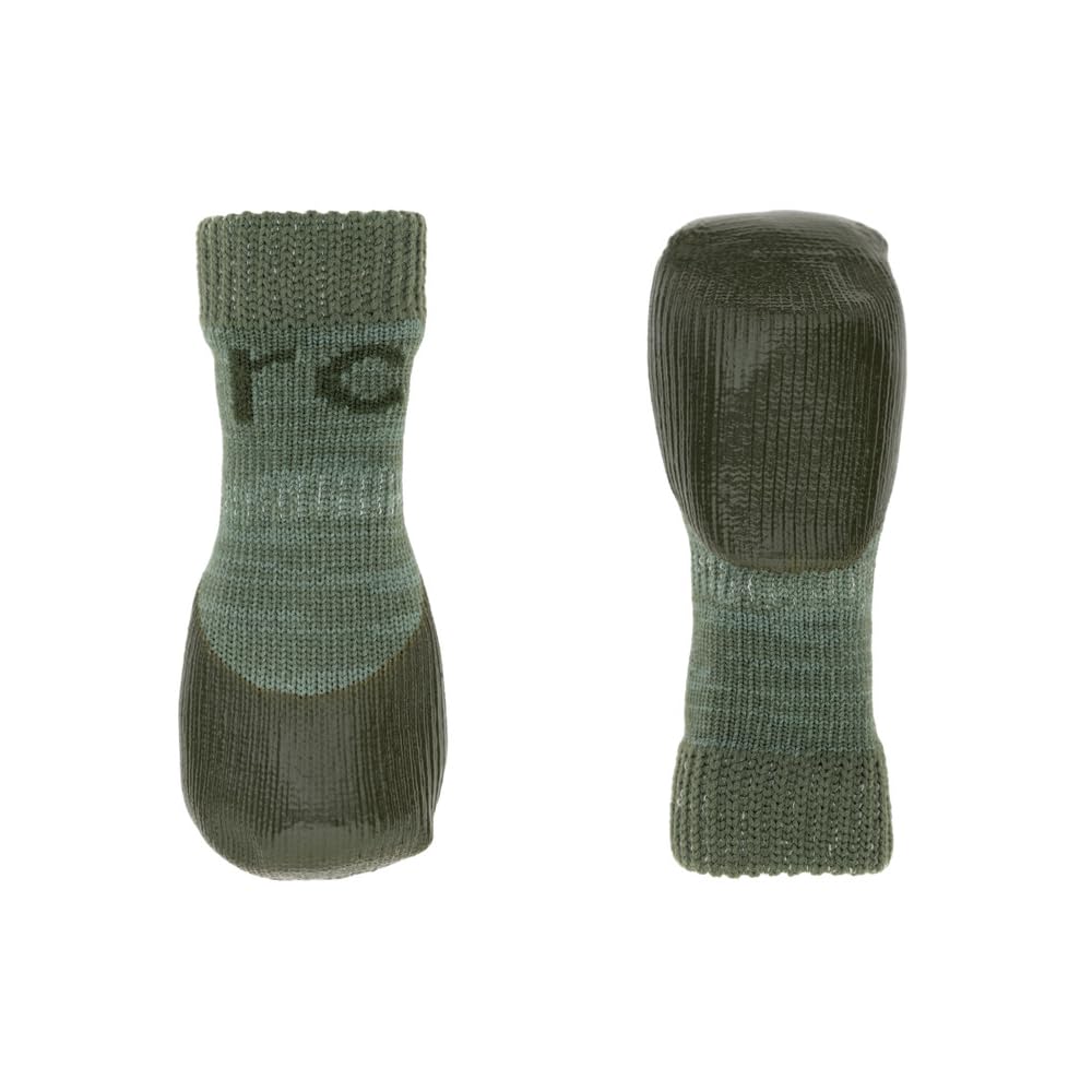 Sporty PAWks Pet Socks, Medium Olive
