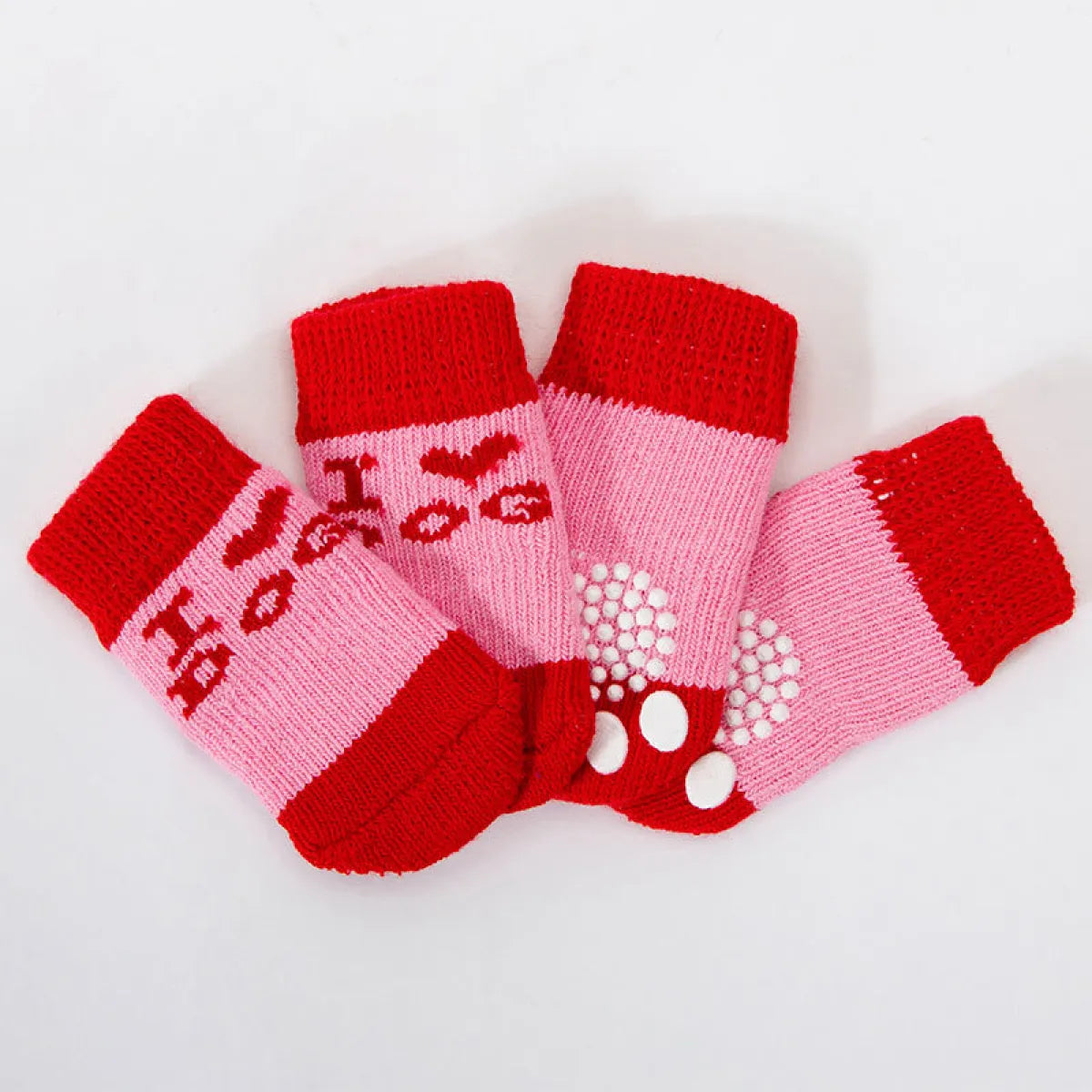 Non-Slip Wool Pet Socks
