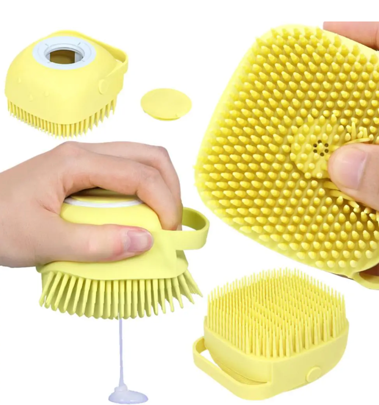 Refined Pet Bath & Massage Brush