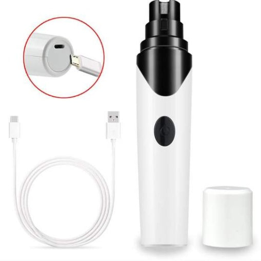USB-Charged Pet Nail Grinder for Refined Grooming