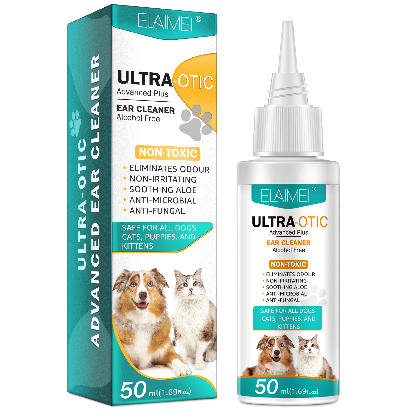 Gentle Pet Ear Cleanser, 50ml