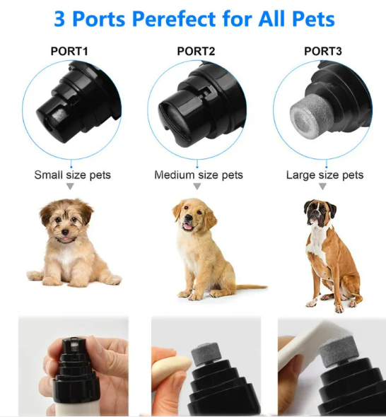Quiet Rechargeable Pet Nail Grinder