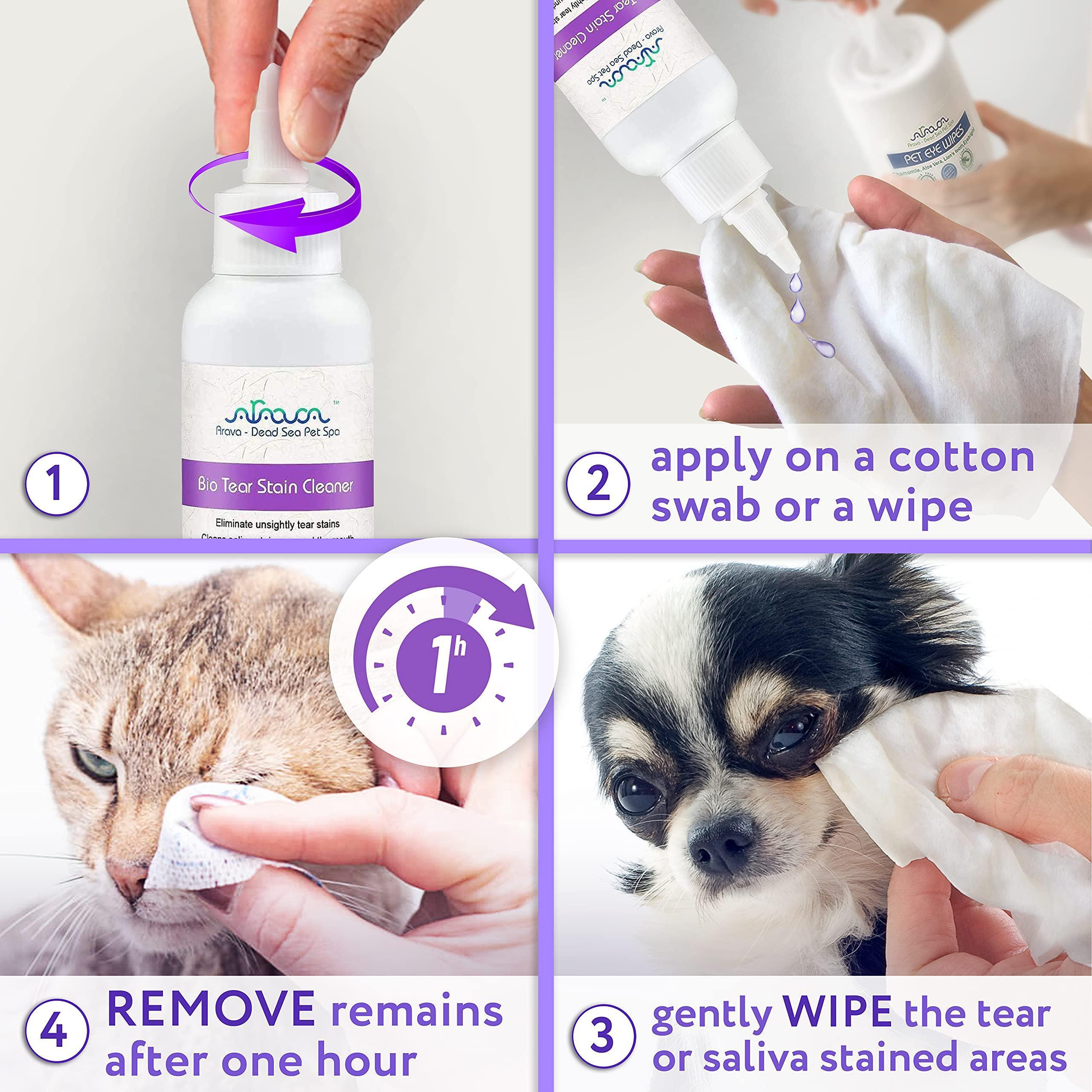 Gentle Tear Stain Remover for Dogs & Cats