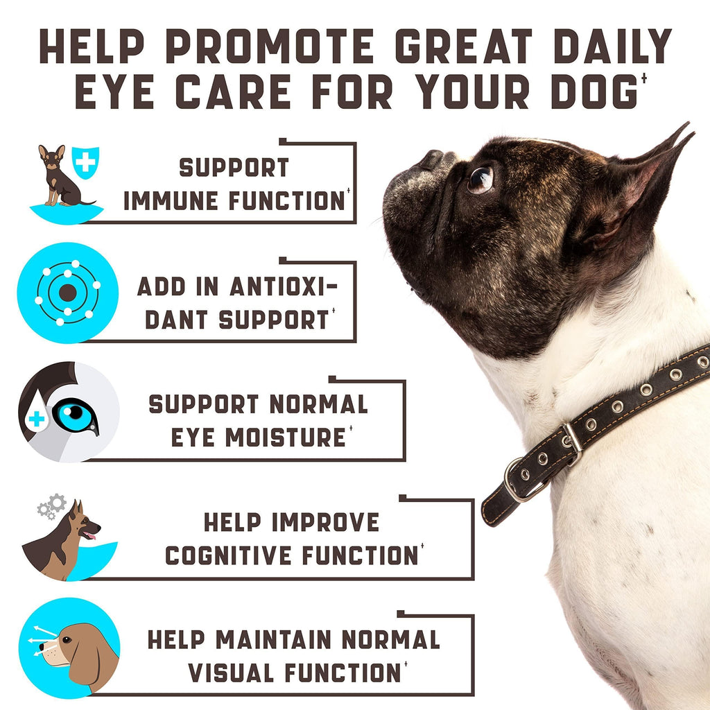 Vision & Tear Stain Supplement for Dogs, Duck