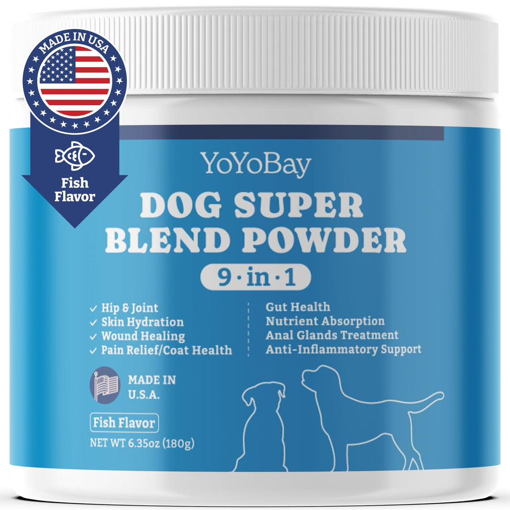 Super Blend 9-in-1 Dog Supplement Powder, 6.35oz