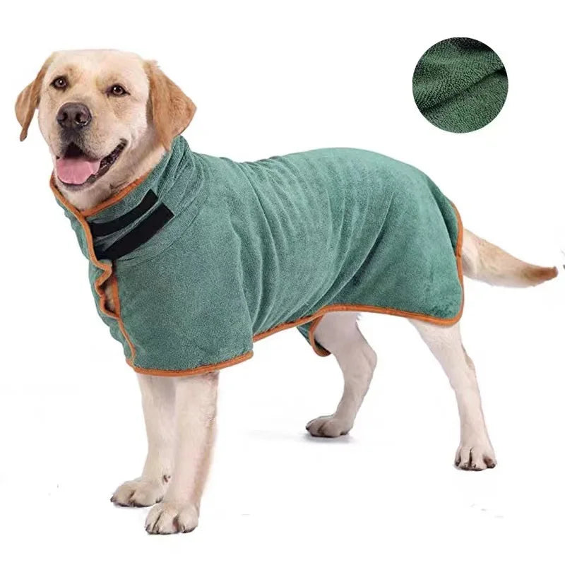 Luxury Pet Bathrobe for Dogs and Cats