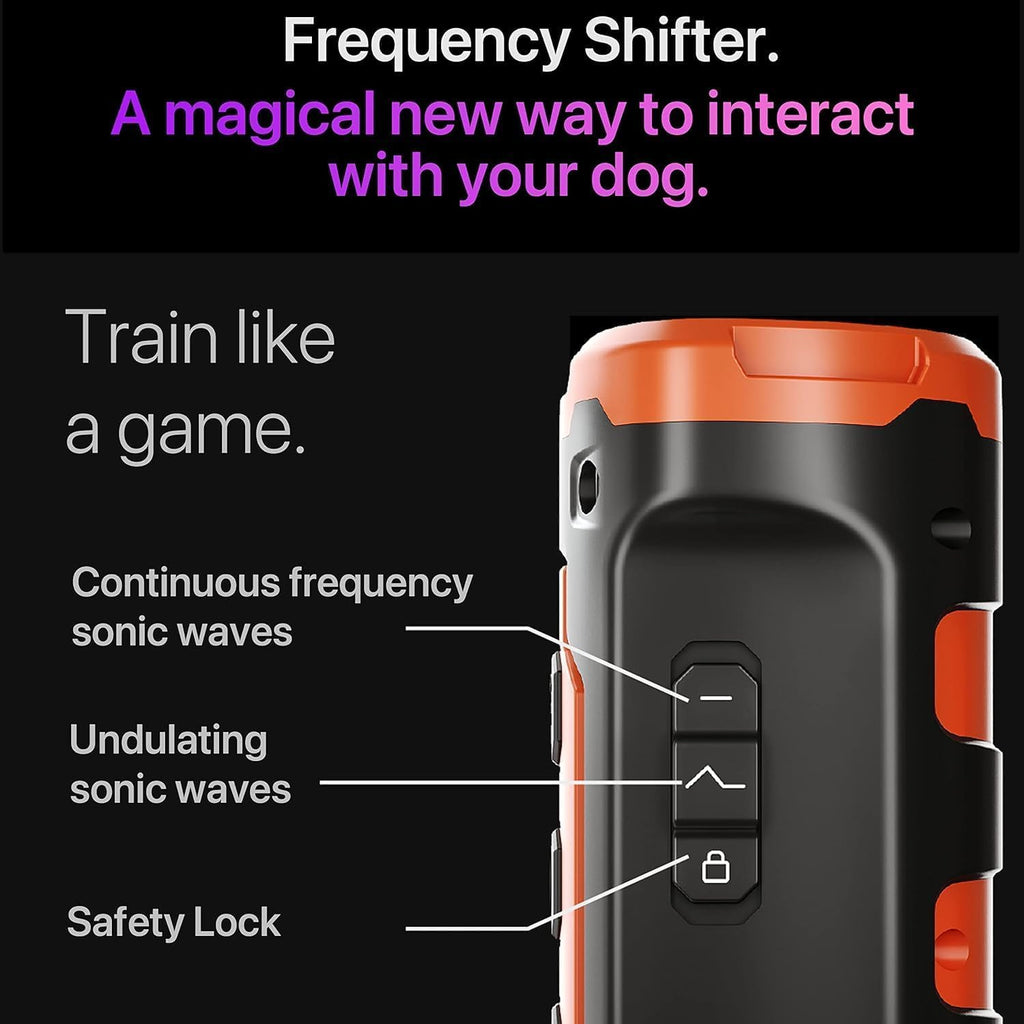 Ultrasonic Bark Control & Training Device, 50ft Range