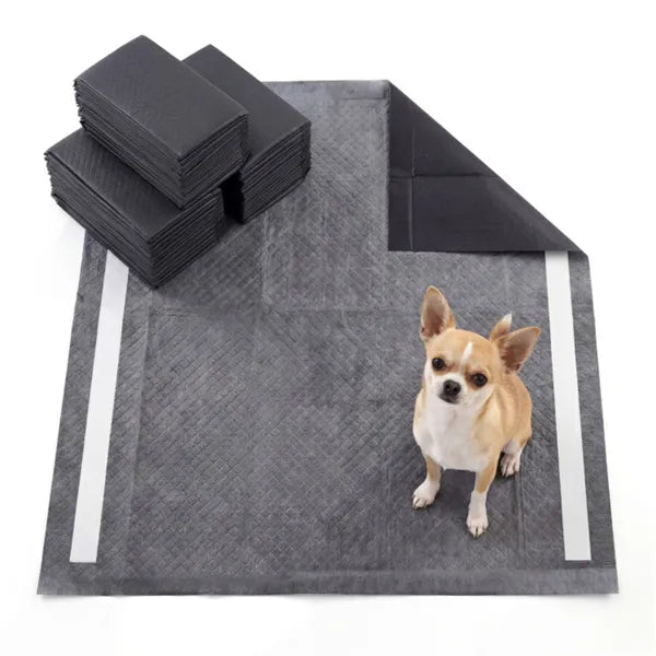 150-Pack Charcoal Pet Training Pads, 24"x24"