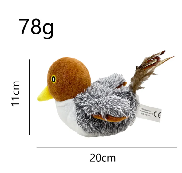 Interactive Flapping Bird Cat Toy USB Rechargeable