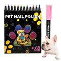 Dog Nail Polish Pens, 12-Color Set