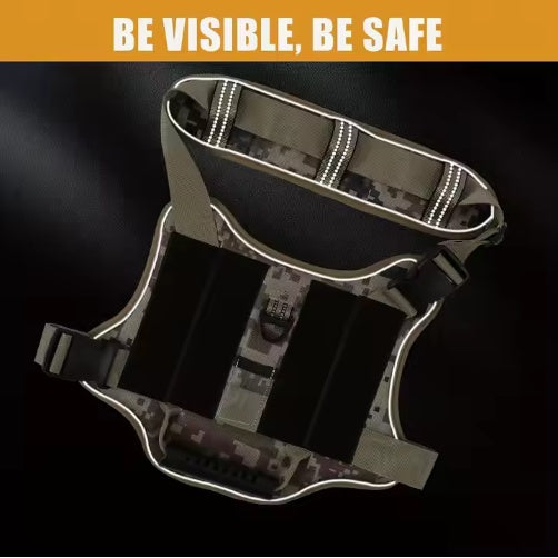 Tactical Service Dog Harness with Control Handle