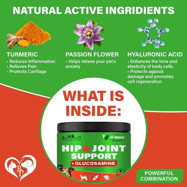 Canine Hip and Joint Support Soft Chews