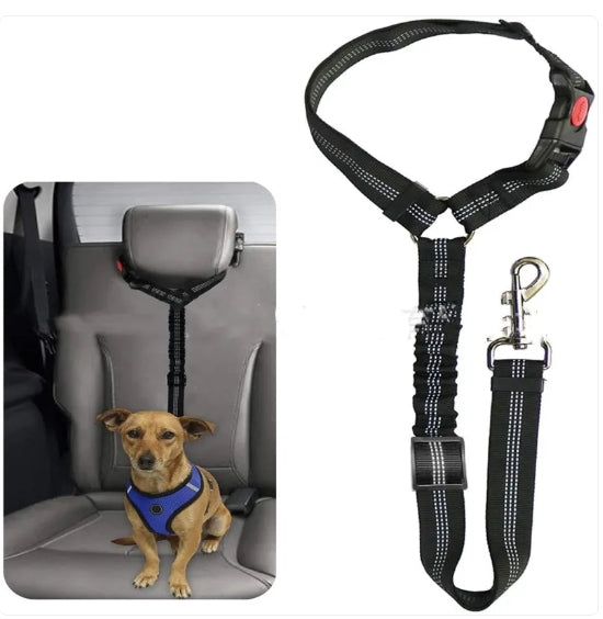 Adjustable Pet Car Safety Harness