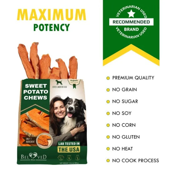 Sweet Potato Canine Treats, 10.6 Oz (300 G)
