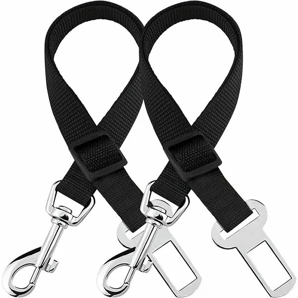 2-Pack Adjustable Pet Safety Seat Belts