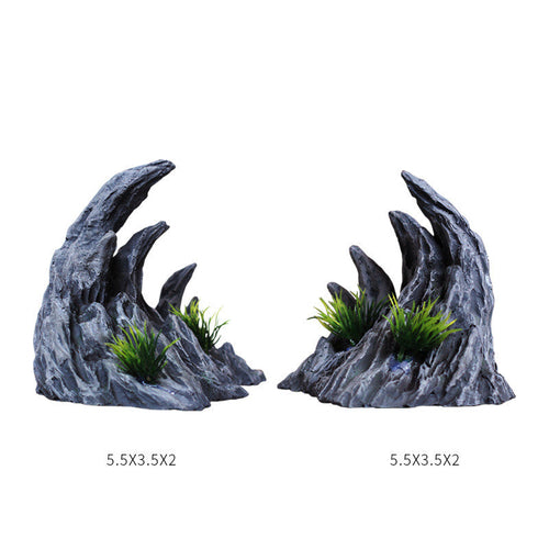 Canyon Landscape Aquatic Decor Set