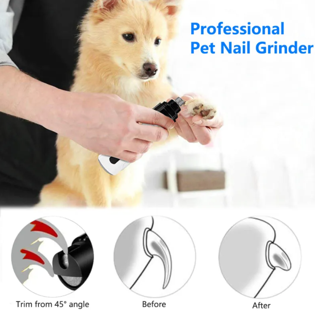 Quiet Rechargeable Pet Nail Grinder