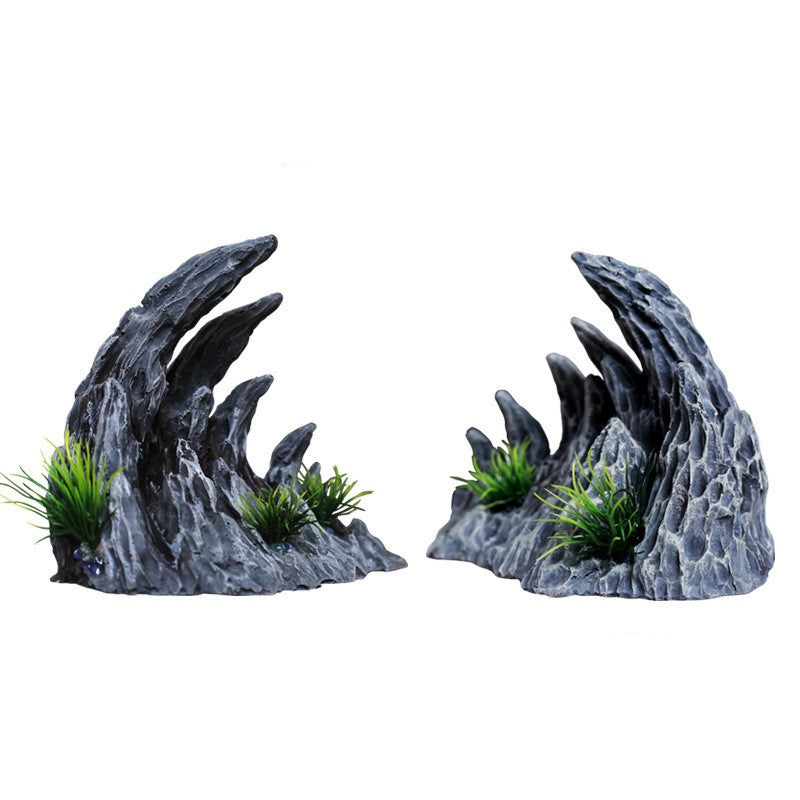 Canyon Landscape Aquatic Decor Set
