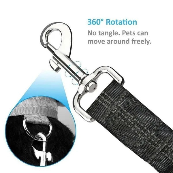 2-Pack Adjustable Pet Safety Seat Belts