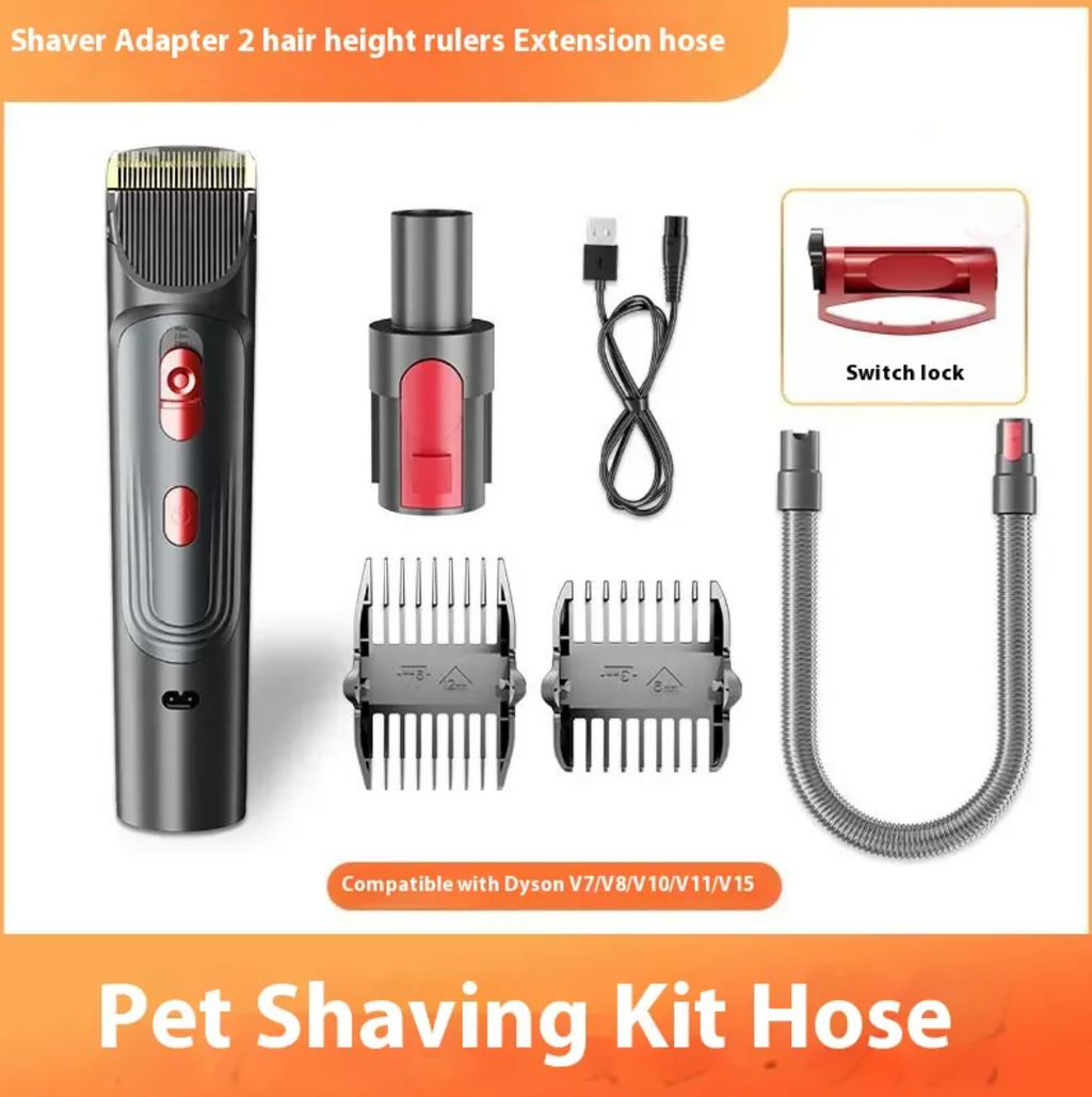 Pet Grooming Comb and Suction Head Set