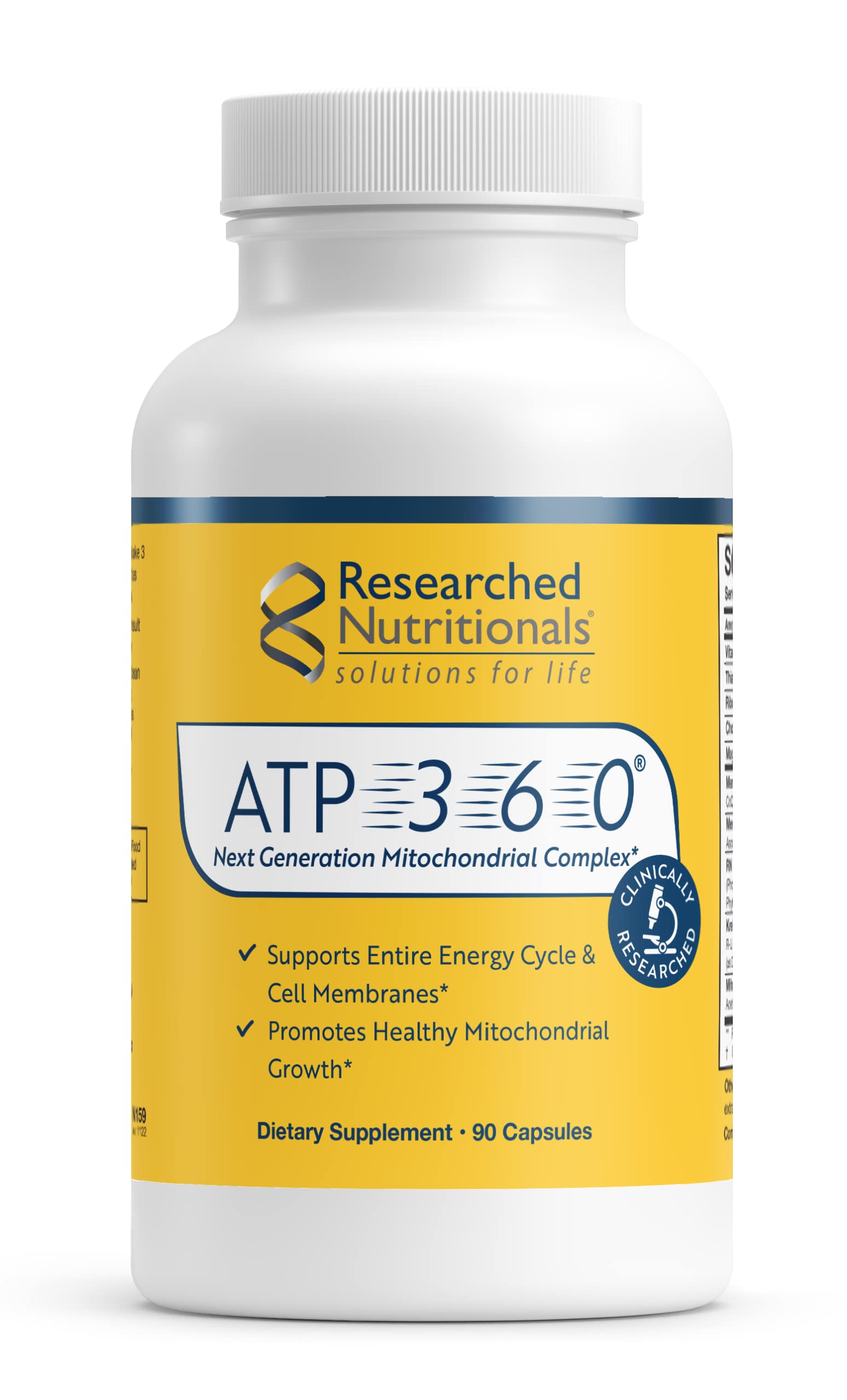 ATP 360 Mitochondrial Support, 90 Capsules
