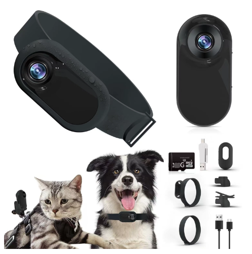 Wireless Pet Collar Camera