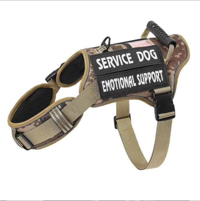 Tactical Service Dog Harness with Control Handle