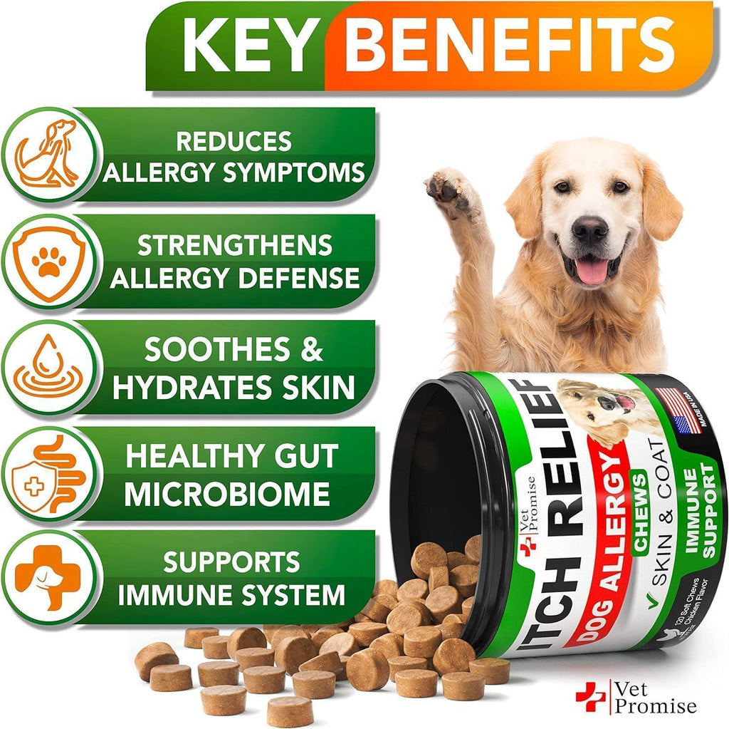 Dog Allergy & Itch Relief Chews, 2-Pack (240 Count)