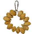 Almond Nut Ring Jr. Bird Toy