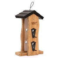 2 Quarts Vertical Wave Feeder, Bamboo