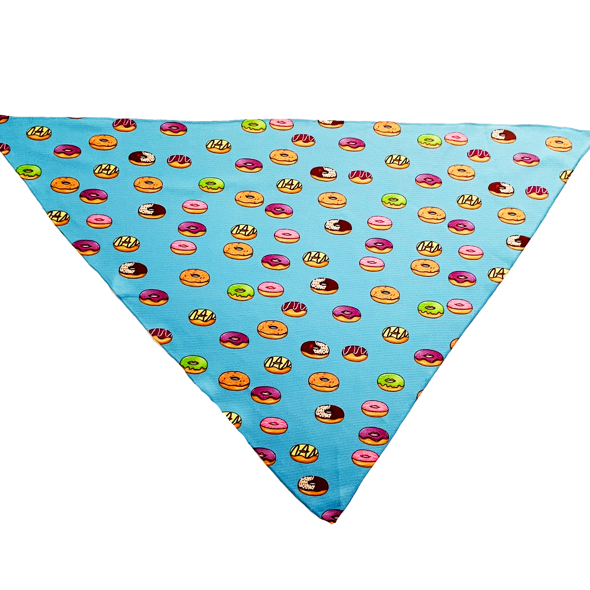 Donut Print Dog Bandana