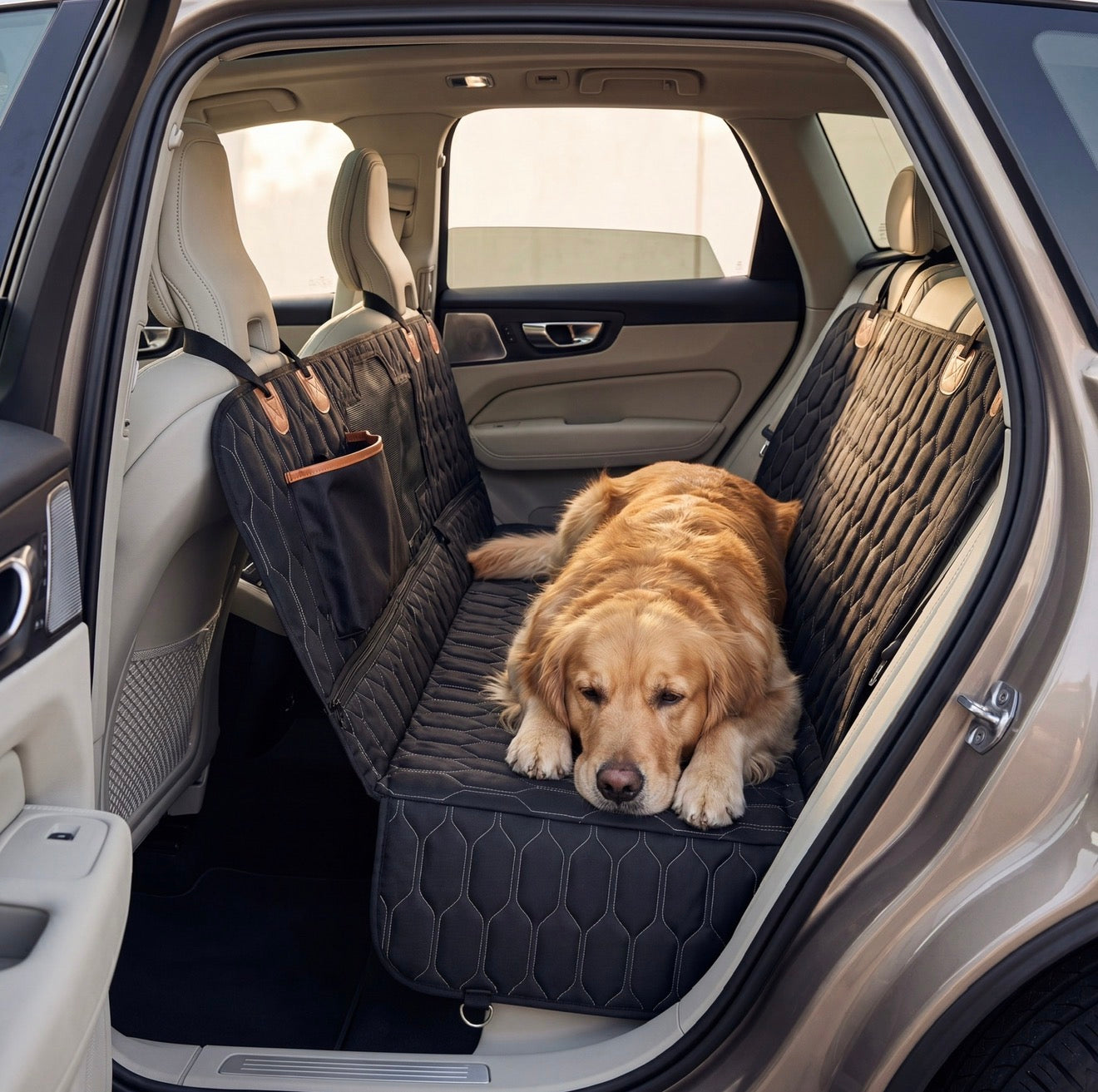 Luxury Pet Travel Seat Cover for Vehicles