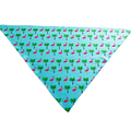 Miami Vice Tie-On Dog Bandana