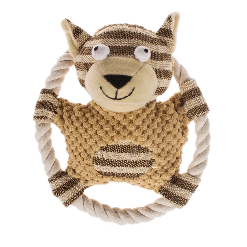 6-Pack Plush Dog Toy Set