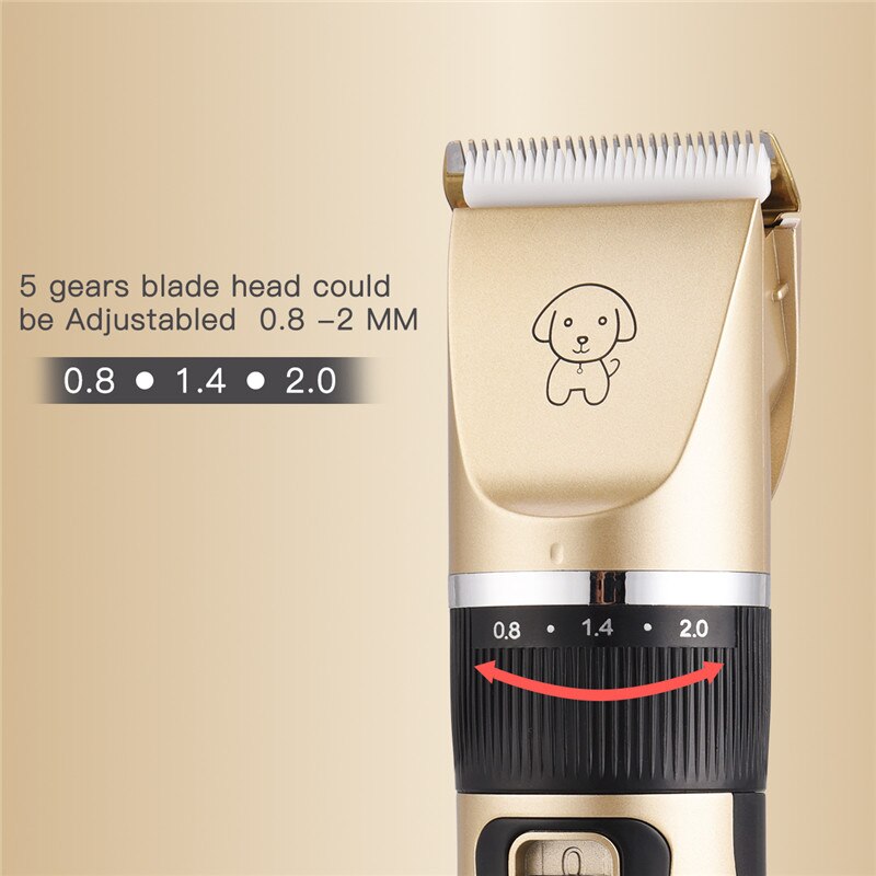 Professional Pet Grooming Clipper Set