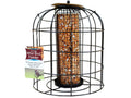 Elegant Iron Wire Bird Feeder - Set of 6