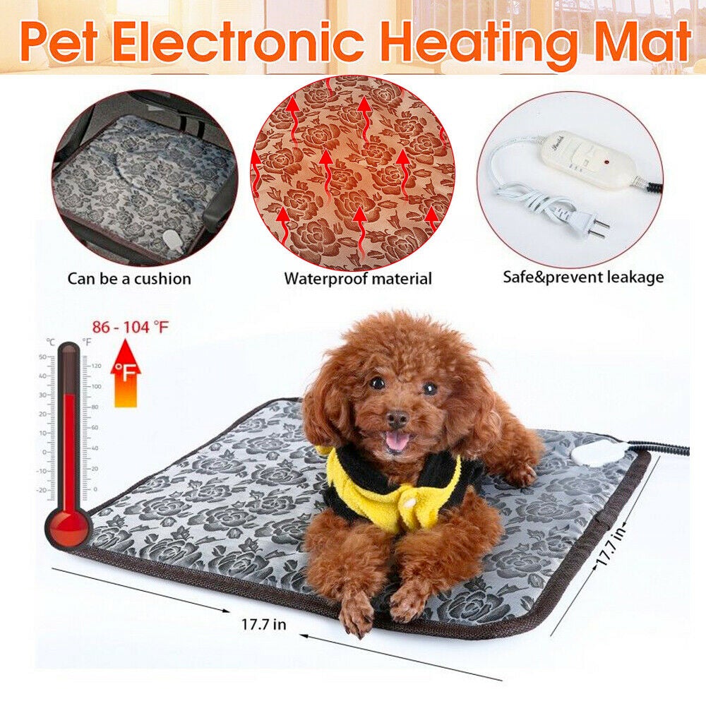Thermal Warming Pet Bed for Dogs and Cats