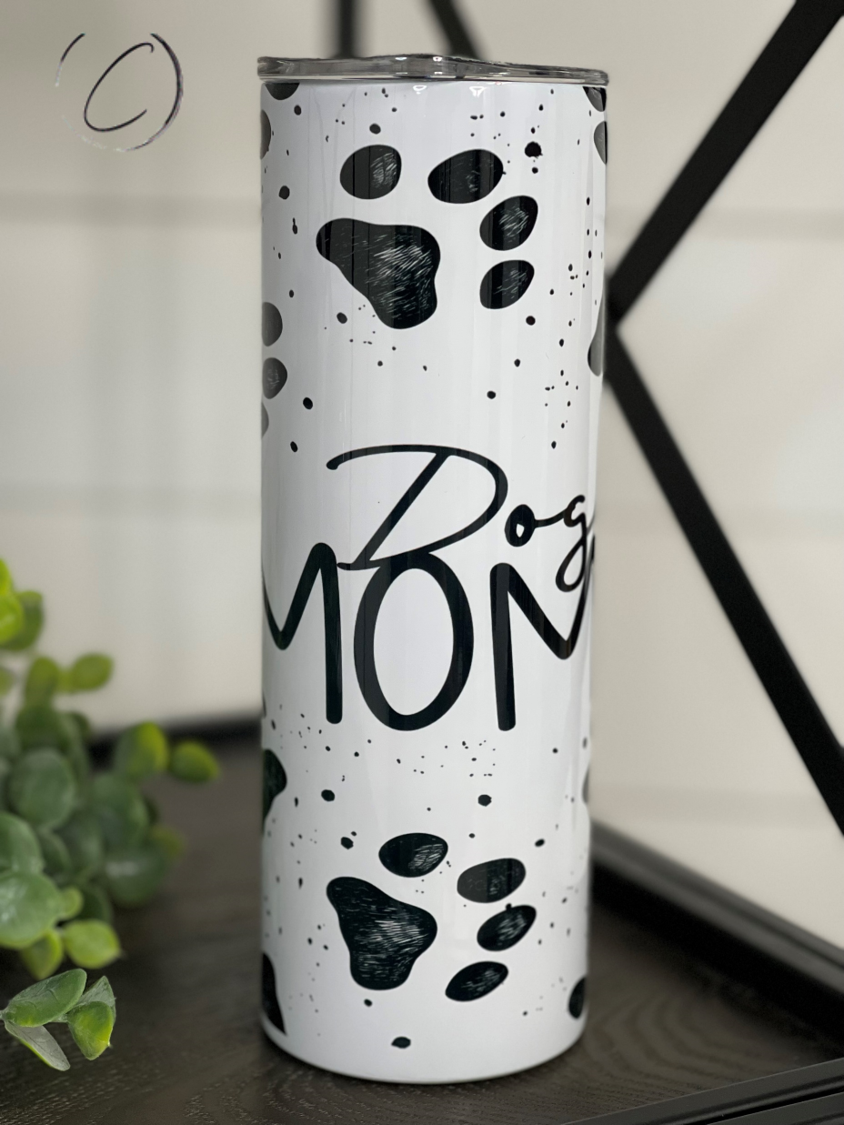 Paw Print 20oz Skinny Tumbler